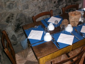 Il Ristorante - Scorcio Tavolata Comunione
