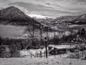 Vista Al-Marnich - Paesaggio Innevato