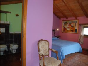 Camera 10 Scorcio a Metà tra Letto e Bagno