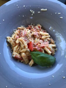 Ristorante Tradizionale Lago di Como: Cavatelli Cacio e Pepe, con Ricotta di Capra