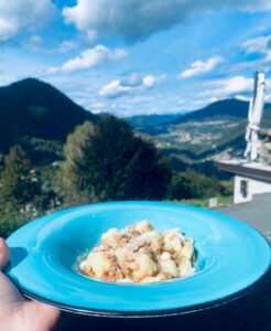 Agriturismo Ristorante Lago di Como: Gnocchi di Zucca con Gran Gessato di Schignano