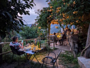 Splendida serata estiva - Cena all'aperto