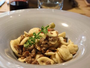 Agriturismo Al-Marnich (Agriturismo Como): Orecchiette Ragù Coniglio