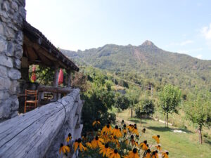 Agriturismo Al-Marnich: Scorcio Terrazzo Grande
